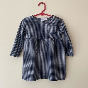 Zara Houndstooth Print Dress 18-24 months